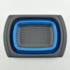 Foldable Silicone Colander Set: Easy-to-Store Round Kitchen Drain Baskets