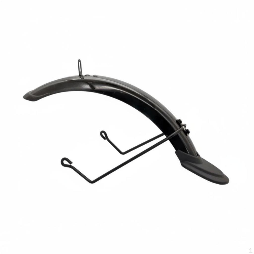 Full Coverage Mudguard Extended Tail Design Electric Bike Resistant Folding