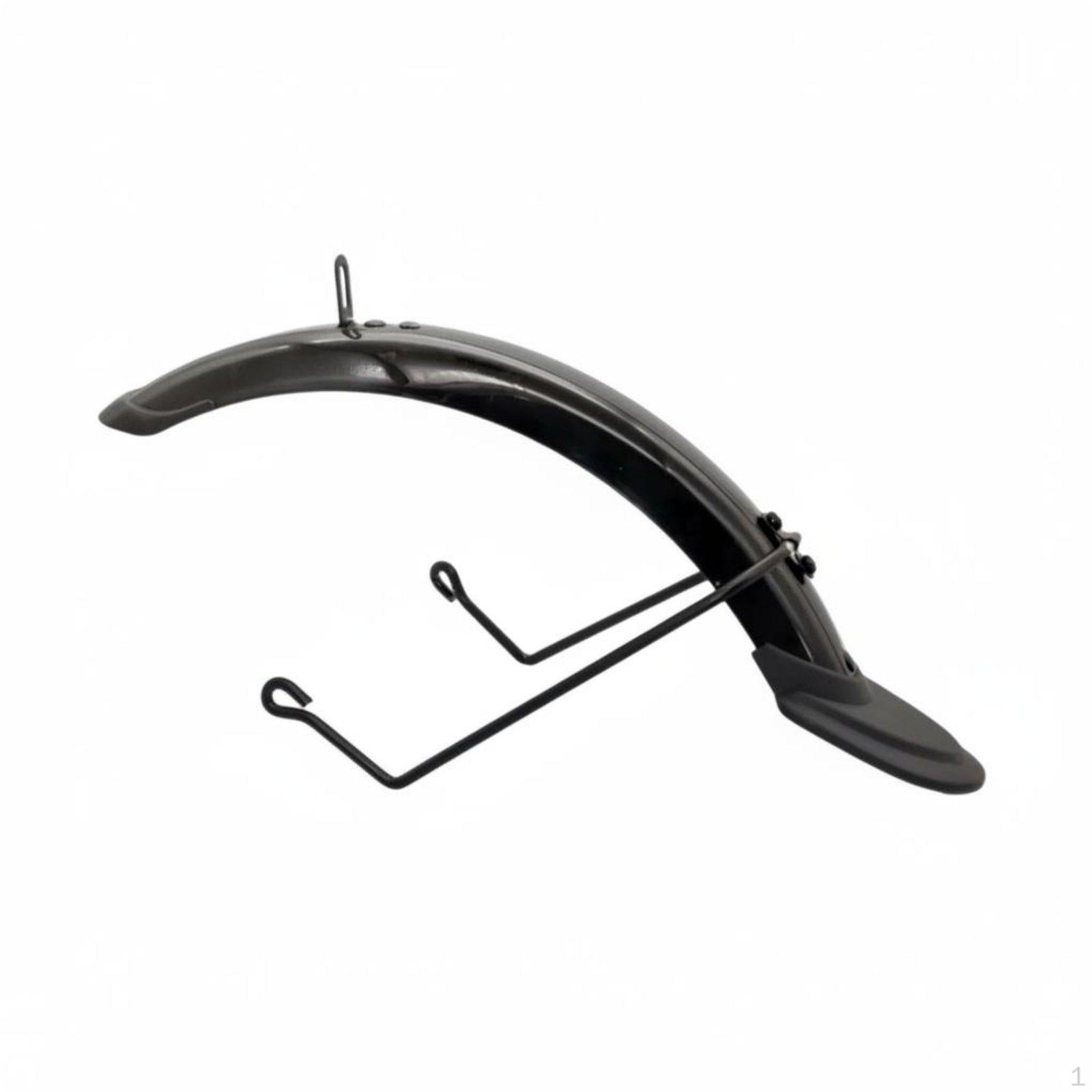 Full Coverage Mudguard Extended Tail Design Electric Bike Resistant Folding Front-long Support