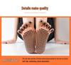Ballet Style Non-slip Gel Yoga Socks, Cotton Five-Toe Sports Socks