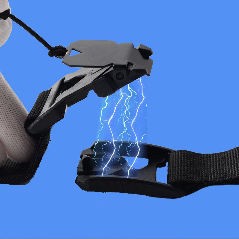 Hiking and Travel Backpack with 1 Set Adjustable Magnetic Chest and Shoulder Straps