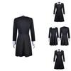 Stylish The Addams Family 2 Halloween Costume For Gothic Cosplay Party