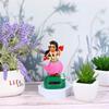 Solar Hawaiian Dance Figure Car Dashboard Toy Lovely with Solar Panel Shaking Head Doll Dancing Figure Toy for Bedroom