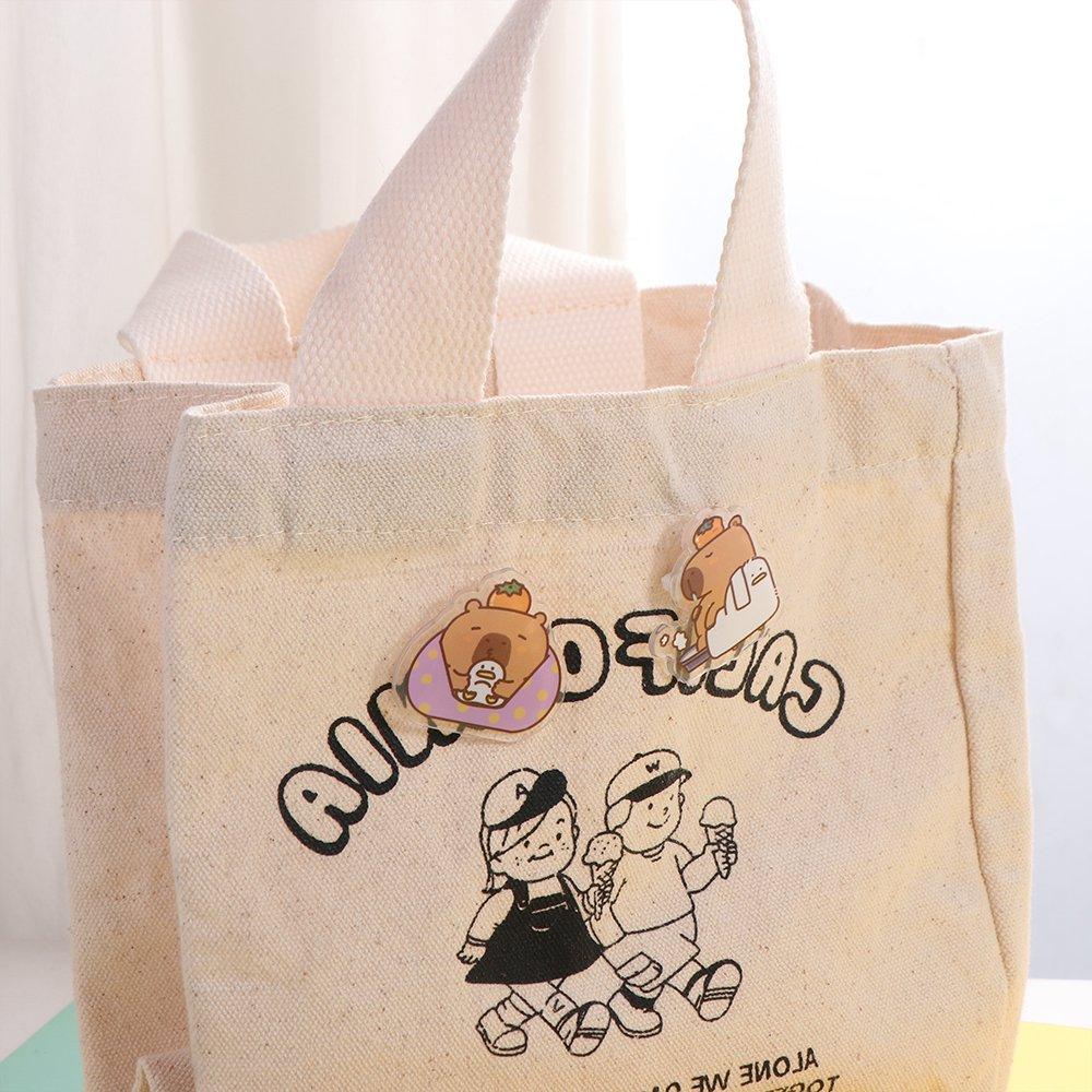 Kapibara Acrylic Capybara Pin Cute Animal Badge Jewelry Capibara Pin  Unisex