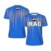 2026 Summer IRAQ Flag 3D Print Sport Quick Dry Breathable Men T-shirt Outdoor Football Jersey  Loose Fashion Short Sleeve Top