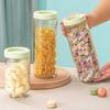Airtight Lids Glass Jar Leak-Proof Glass Storage Jars New Food Storage Jar  for Snacks