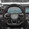 38cm Non-Slip Suede Carbon Fiber Car Steering Wheel Cover, PU Leather, for CHERY Jaecoo J7 J8  2024 Car Interior Accessories