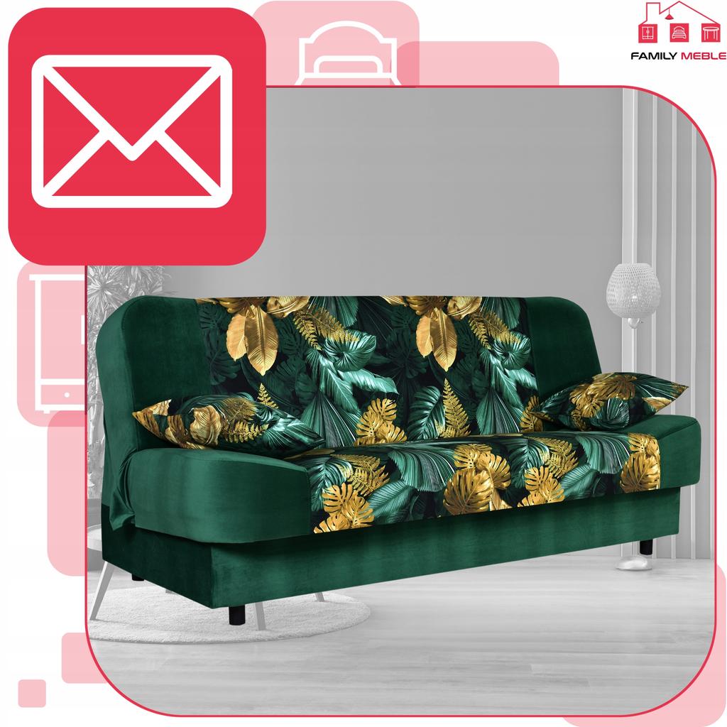 Sofa Sofa Sara Print Duo Sofa Bed Bonell Bed Family Furniture