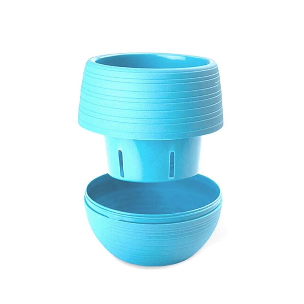 

Sturdy Transparent Bird Food Trough for Small Pet Birds Parrot Feeding Box Thickened Plastic Construction Easy Clean Bird Cage синий
