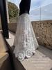 2025 Bohemian Crochet High Waist Big Hem Lace Skirt