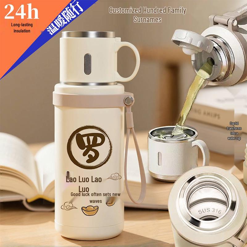 

Персонализированная термокружка: Практичный подарок для адаптации сотрудника или ежегодного собрания 600ml