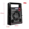 Solar Powered  LED Flashlight  Radio FM/AM Phone Emergency TF USB Charger System