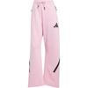 ZNE Series Women's Mid-Rise Relaxed Fit Soft Knit Casual Sports Track Pants Pink JC5410