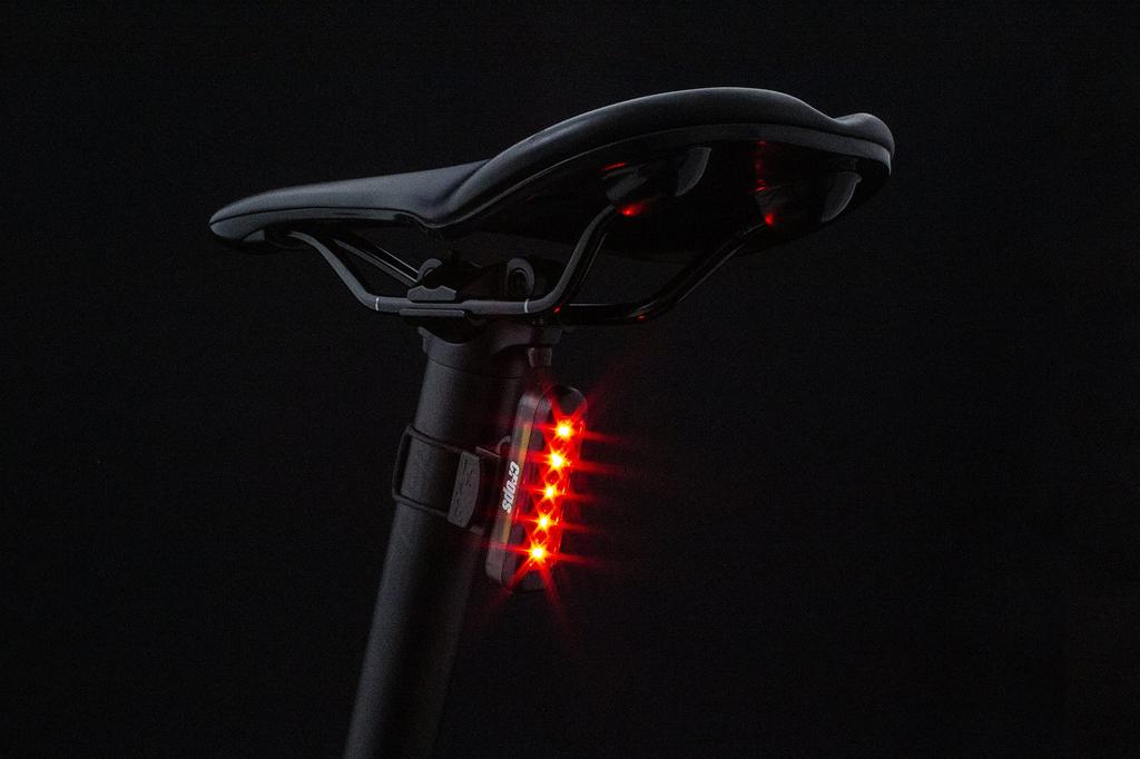 Crops EZ500MU SPORTS Bicycle Automatic Safety Red Vibration and Light Automatic Light, Sensors, Light, C2E01-04-9350