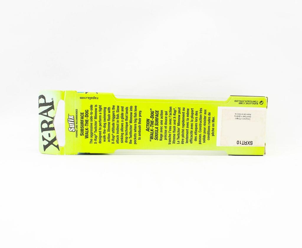 Rapala X-Rap Twitchin Minnow Slow Sinking Lure SXRT10/AS (2887)