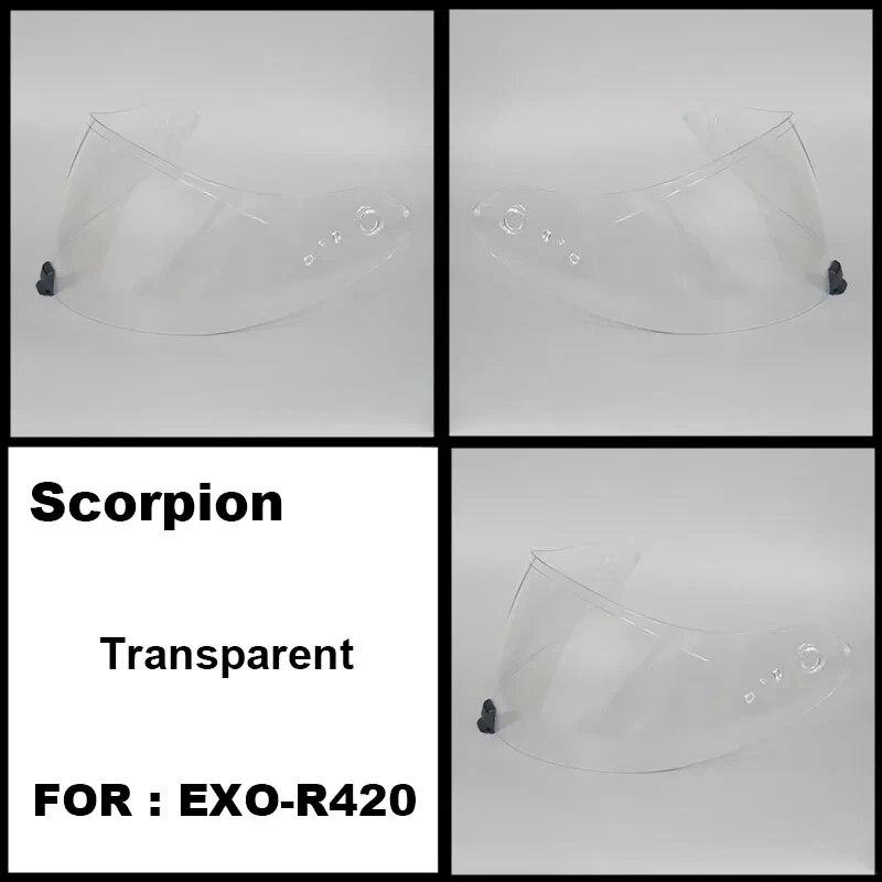 Capacete for SCORPION EXO-R420 Visor Shield Lens Motorcycle Accessories Full Face Helmet Anti-UV for SCORPION EXO-R420 Casco MotSpeed Sensors 6