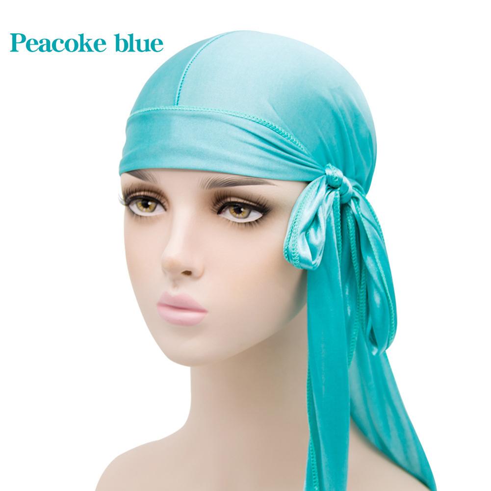 Star Satin Silk Head Wrap Cap for Men Women Waves,Premium Satin Deluxe Bandana Men,Long Tail,Thin Breathable,for Hip Hop