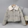 Short Style Small Lamb Wool Bread Coat Women's Winter New Casual Loose Cotton Coat Cotton Jacket