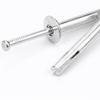 White Zinc-Plated M6 American Expansion Screw for Cement Walls