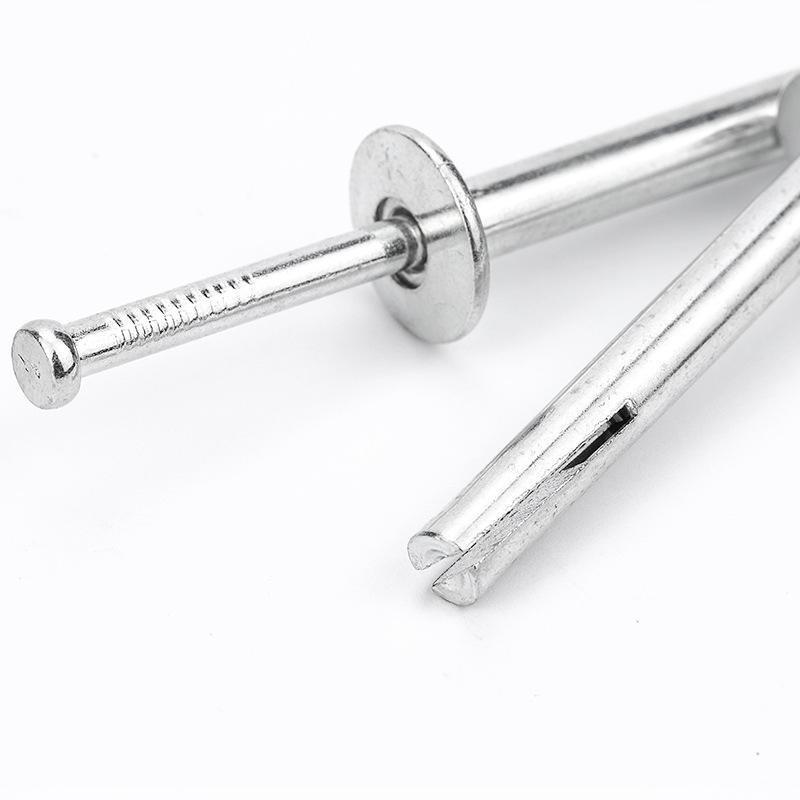 White Zinc-Plated M6 American Expansion Screw for Cement Walls
