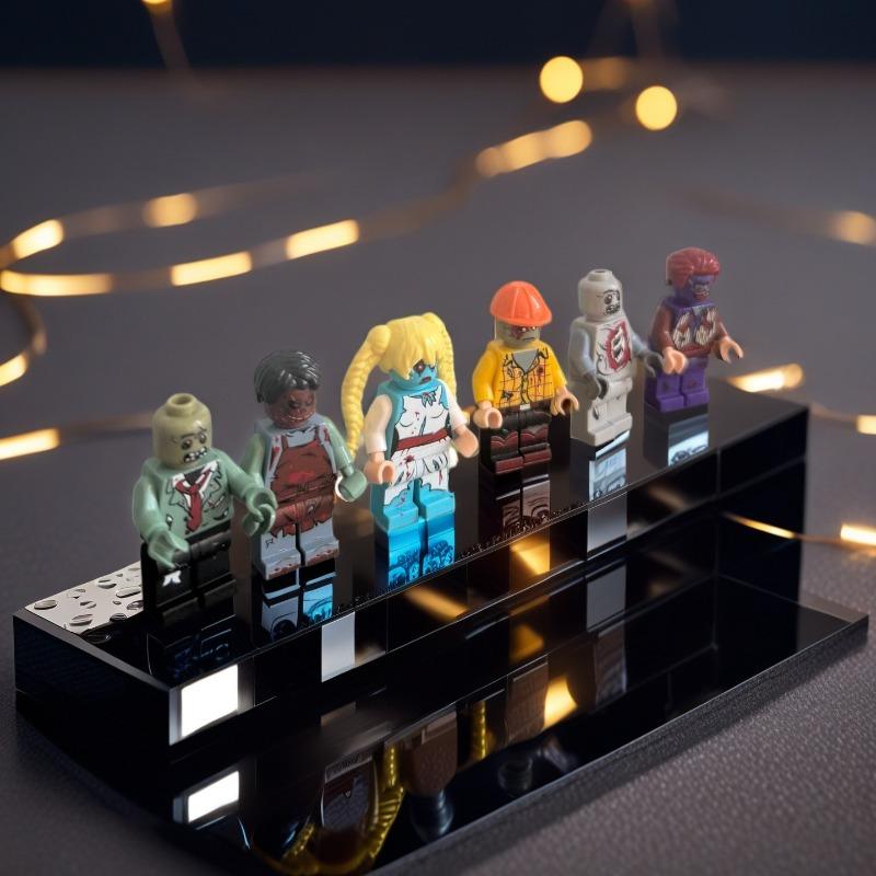 Puzzles, Bausteine, Kinderspielzeug, Zeichentrickfiguren, humanoide Puppen, Spielzeug, Mini-Figuren, Puppen, Geburtstagsgeschenke.