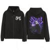 Ghost Skeletour World Tour Album Harajuku Zipper Hoodies Unisex Gothic Oversized Zip Up Sweatshirts Harajuku Hip-hop Coat