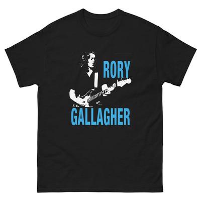 Camiseta clásica para hombre Rory Gallagher Leyenda de la Guitarra Irlandesa