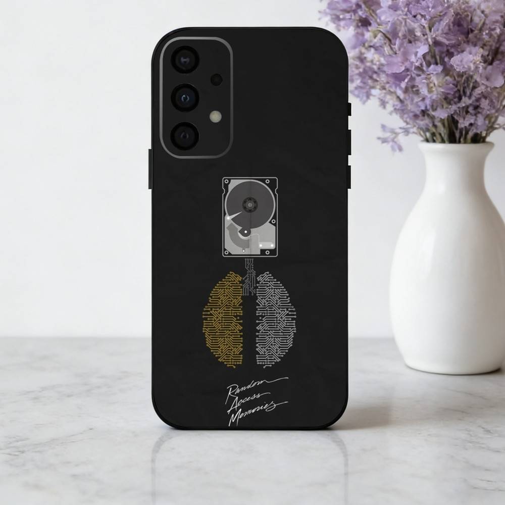 D-Daft-T P-Punk-K Phone Case For Samsung Galaxy A73,A72,A71,A70,A53,A52,A51,Soft Silicone Black Cover