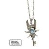 Collier Pendentif Clé Aile d'Ange pour Femmes avec Chaîne Réglable, Bijoux Mode Vintage pour le Port Quotidien et le Style d'Occasion