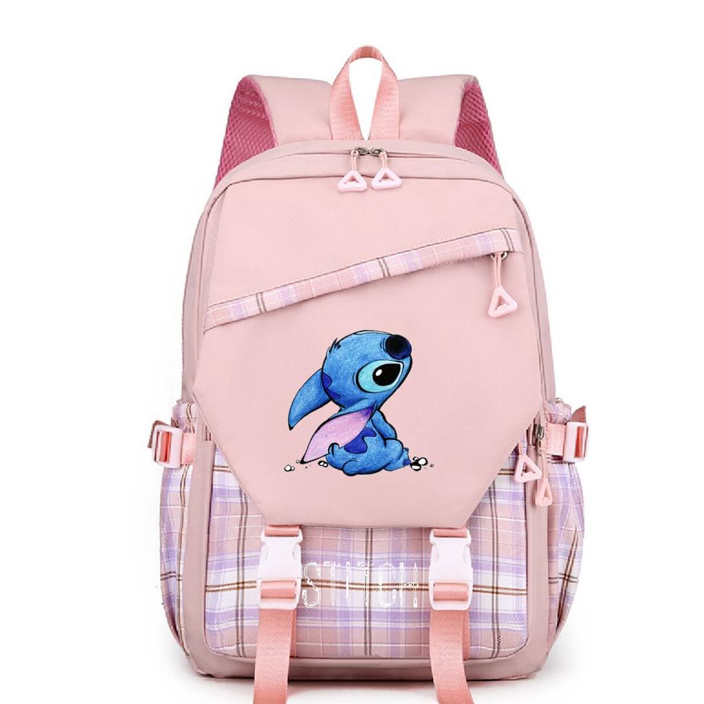 Peripheral Cartoon Prints, Large Capacity Backpacks For Middle And High School Students
