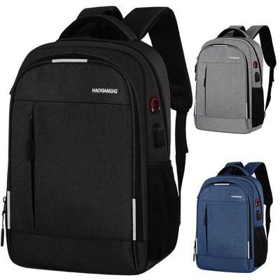 Backpack Usb Charging Men and Women Large Capacity Simple Business Computer Backpack Leisure Travel Student Backpack