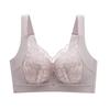 Thin No-rims Plus-size Bra for Women Adjustable Push-up Anti-sagging Bra for Large Breasts