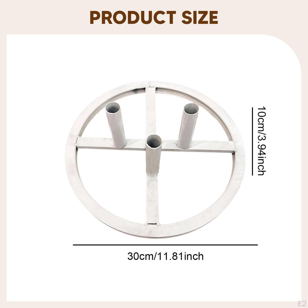 Flower Pole Display Stand Base for Large Floor Standing Flowers,DIY,Multifunction Easy To Use