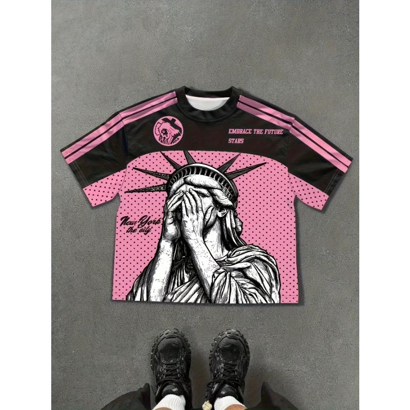 2025 Summer New Sporty, Casual and Fashionable Outdoor 3D Digital Printed Soft Comfortable and Breathable Men's T-shirt