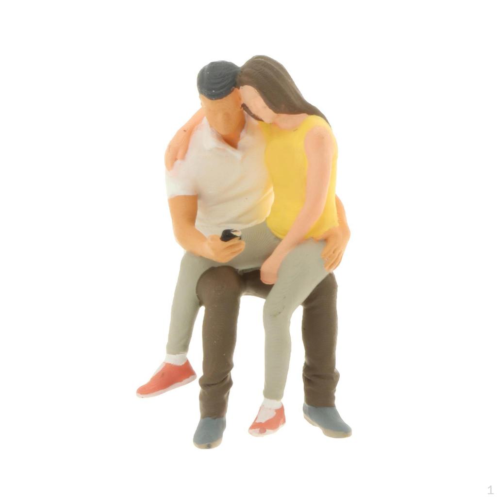 1:64th Figures Miniature Figurines Character Sand Table Decor