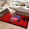 1 Stück Teppich Heidenheim Wappen Teppich, Stuhlmatte, Läufer für Büro Schlafzimmer Wohnzimmer Schlafzimmer, Fußmatten-Dekor Weihnachts-Fächer-Geschenke