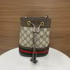 [Usato] Borsa a secchiello mini Gucci Ophidia 'Beige/Ebano' - Eccellente #M3WHKG