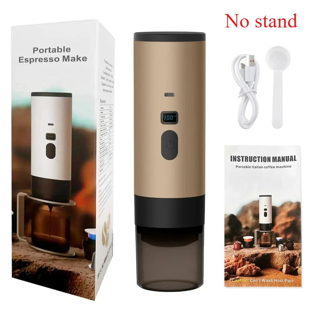 Wireless Portable Coffee Machine For Camping &Car Digital Display Portable Coffee Maker 3 In 1 Coffee Portable Espresso Maker