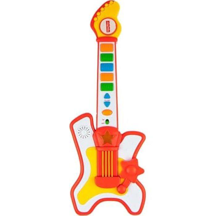 Hudební nástroj - FISHER-PRICE - Rockstar kytara - Vícebarevná - Od 3 let - Baterie