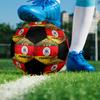 Deutsches Fußballteam Hallenfußball Bunt Maschinengenäht PVC Größe 5 Teamtraining Wettkampfbereit Langlebig Hoher Rückprall Cooles Sportgeschenk