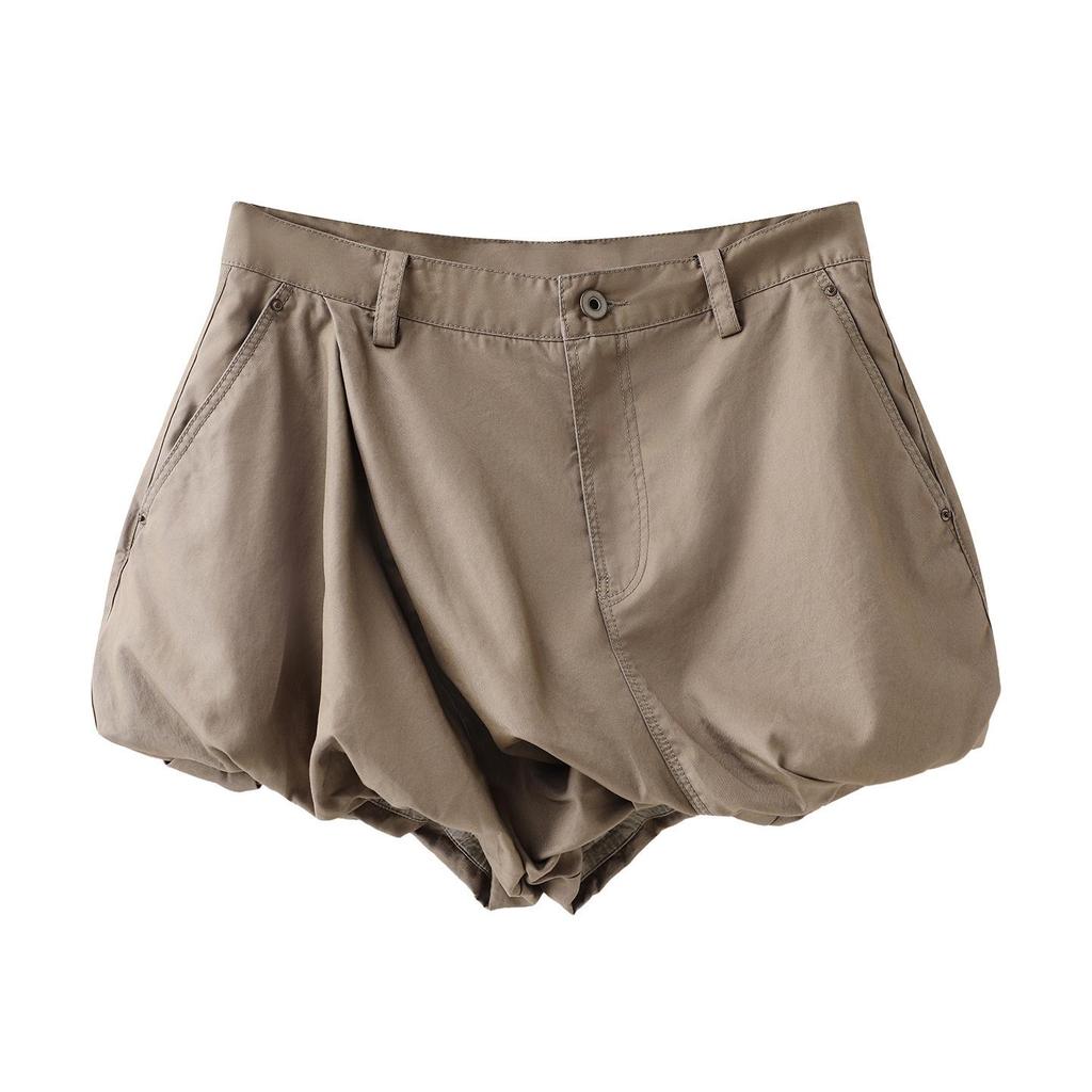 Frühling/Sommer 2026 Damen lockere Passform 100% Baumwolle Shorts