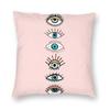 Evil Eye Black Art Mønster Putetrekk Putetrekk Hjem Stue Sofa Bil dekorasjon Putetrekk Putetrekk
