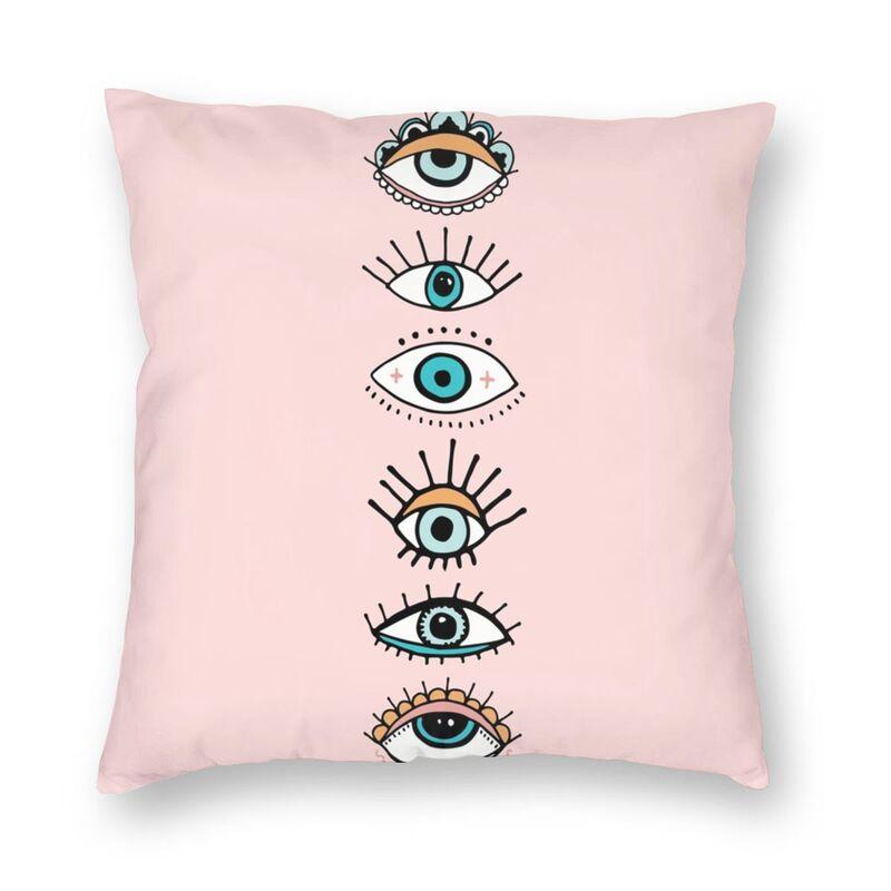 Evil Eye Black Art Mønster Putetrekk Putetrekk Hjem Stue Sofa Bil dekorasjon Putetrekk Putetrekk