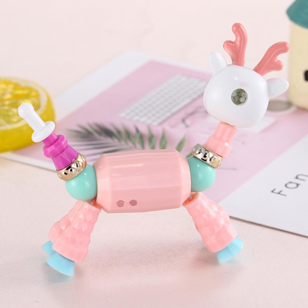 Süße Cartoon DIY Tier Armbanduhr für Jungen Mädchen Kinder