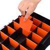 Plastic Screw Storage Box Metal Parts Auto Repair Tool Box Versatile Parts Box