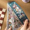 50Sheets/Book Fairy Tale Theme Die-cut PET Sticker Book DIY Journal Supplies for Phone Case Envelope Calendar Cup Decor