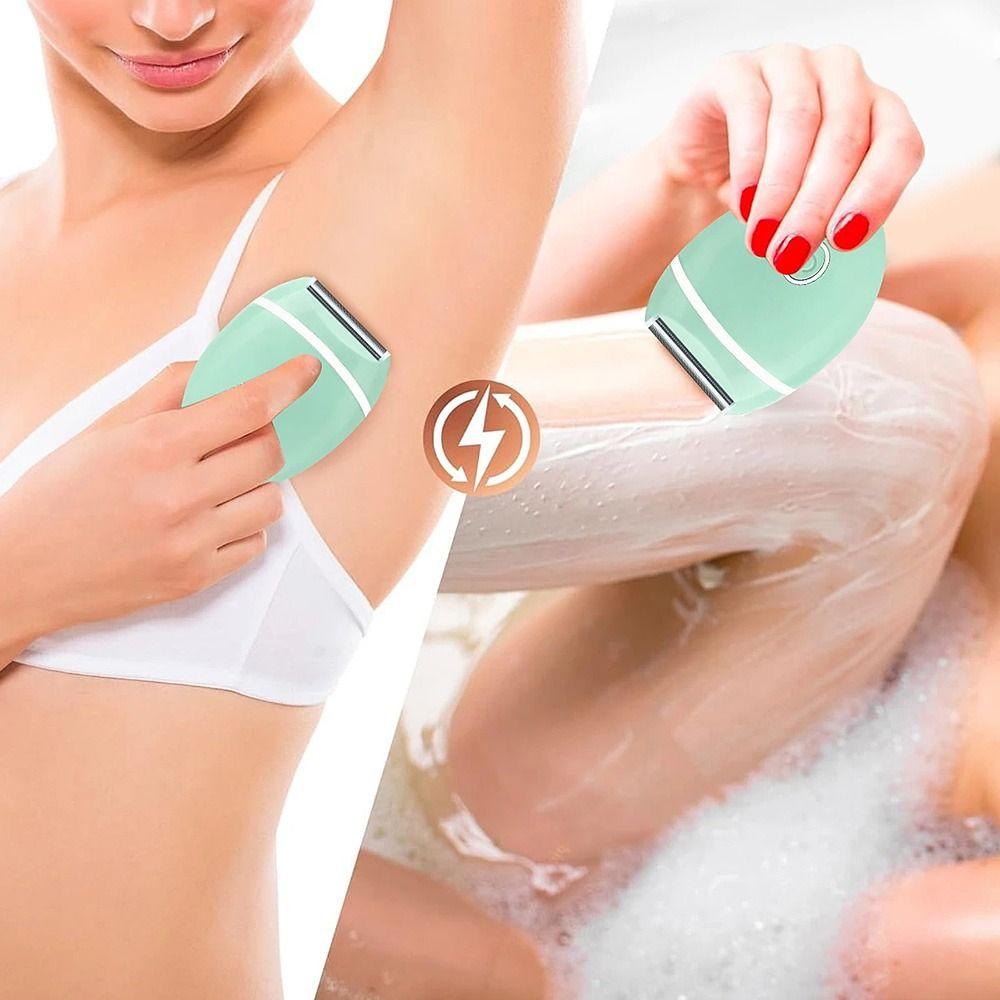 Waterproof Painless Epilator Safety Electric Shaver Multi-functional Underarm Razor  Home Use