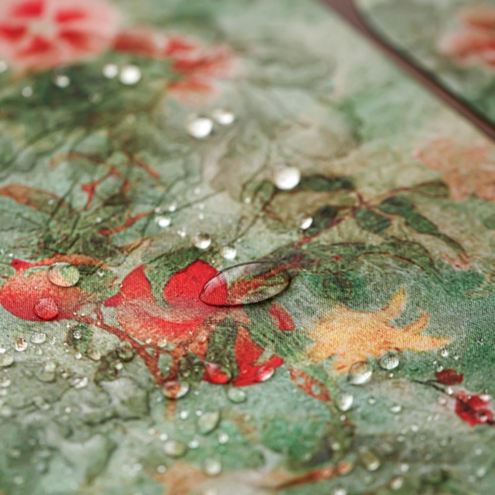 Double Sided Zen Table Runner Vintage Long Tablecloth Tea Ceremony Table Runner  Meditation Space