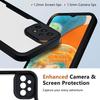 Protective Case for Samsung A23 5G Shockproof Full Coverage Black Border Semi-rigid