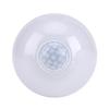 E27 5W PIR Infrared Auto Motion Sensor LED Light Lamp Bulb for Restroom Parking White 6500K